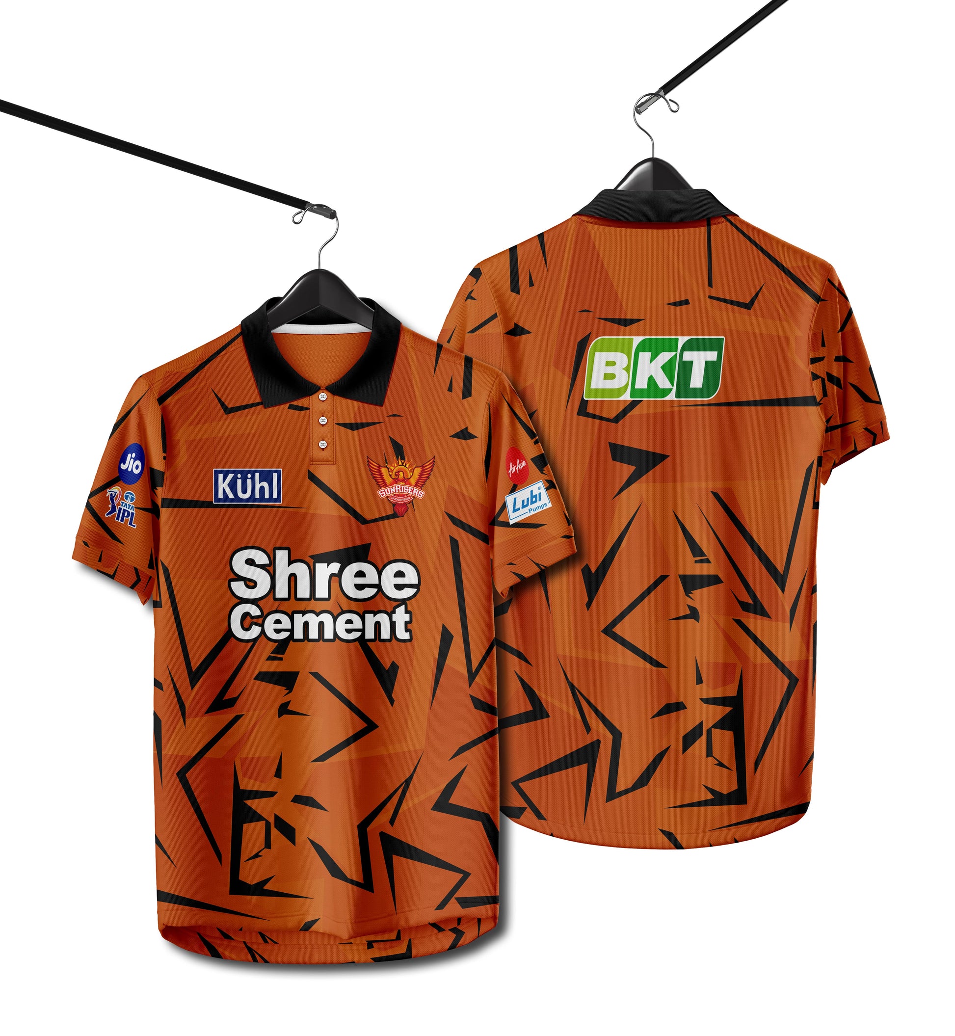 Sunrisers Hyderabad (SRH) IPL Fan T-Shirt – Premium Orange Cricket Supporter Tee